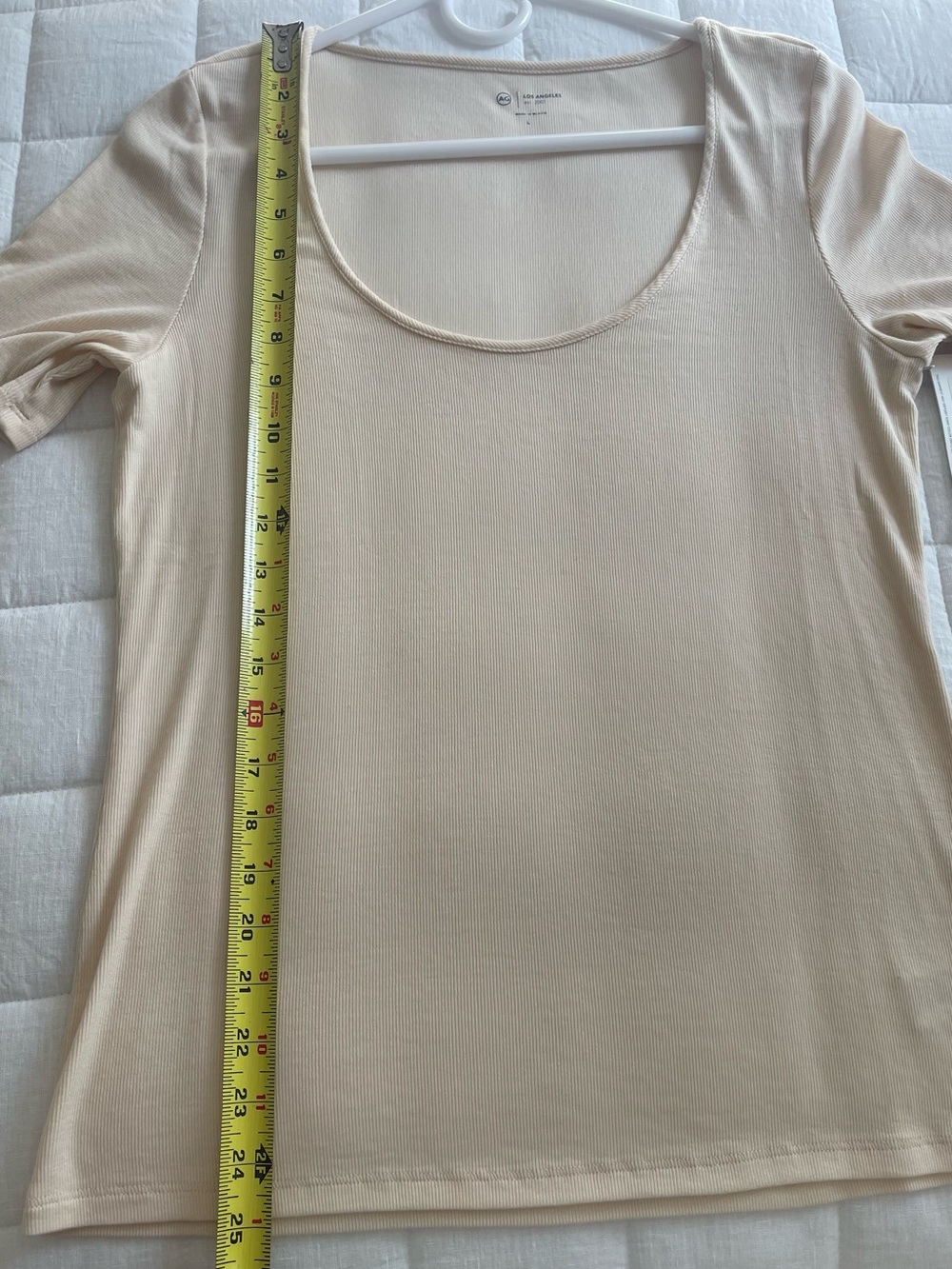 AG Scoop Neck Short Sleeve Top - Picture 7 of 10